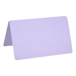 Unique Bargains Foldable Blank Wedding Party Favor Decor Table Name Place Cards 100 Pcs - 1 of 4