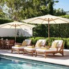 Yescom 13FT Large Outdoor Patio Umbrella UV30+ Wood 8 Rib Pole for Table Beach Yard Garden Wedding Deck Cafe Pool yellow - 2 of 4