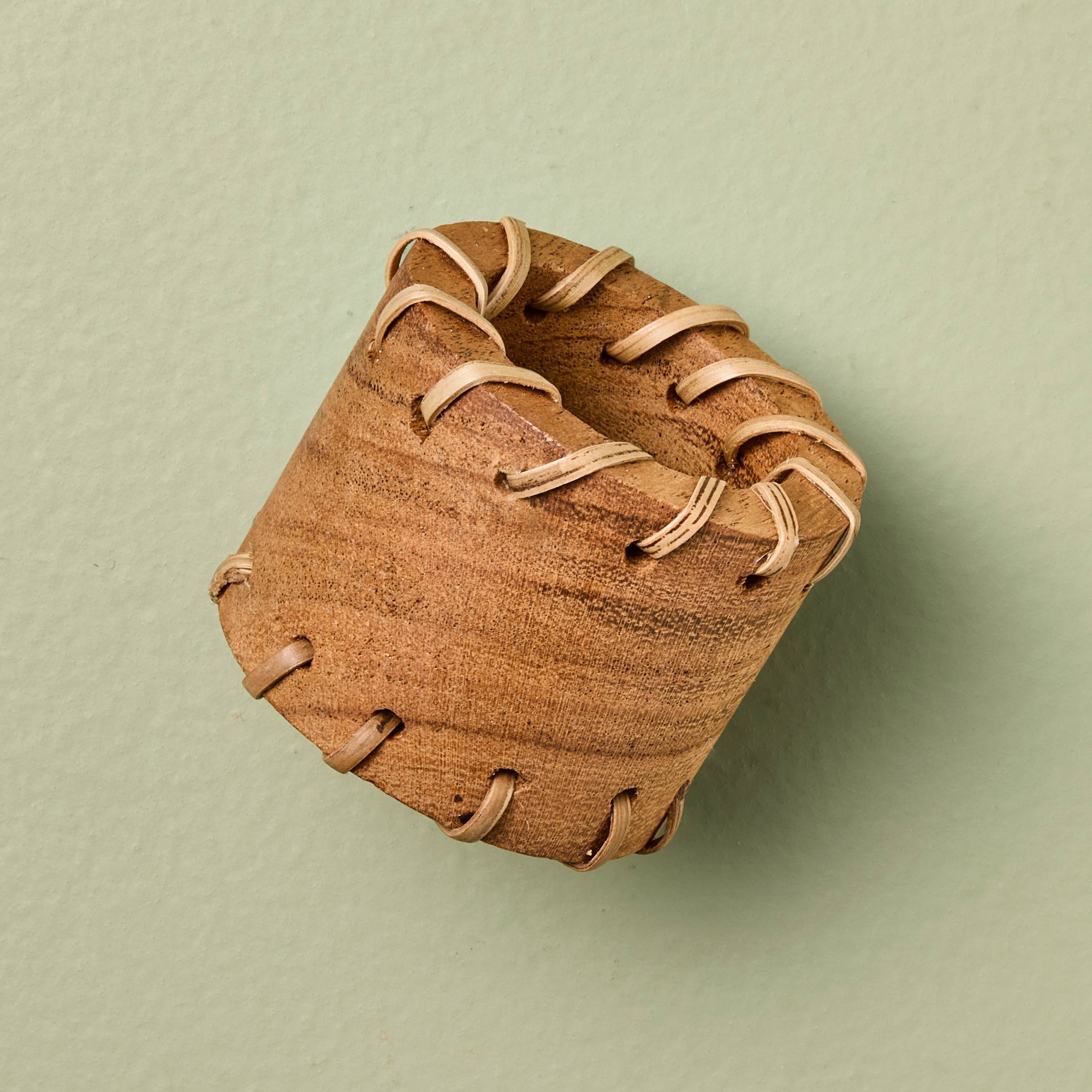 Set of 4 Carved Edge Napkin Ring Light - Hearth & Hand™ with Magnolia