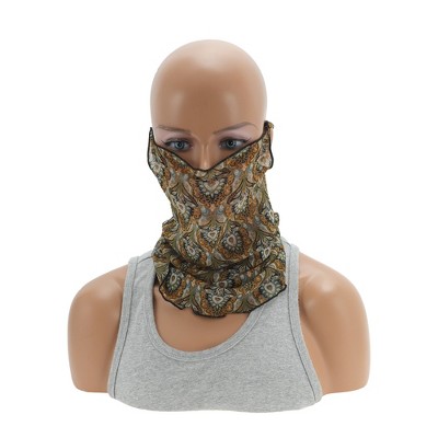 Unique Bargains Texture Pattern Earloop Neck Gaiter 1 Pc