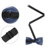 INSPIRE CHIC Elerevyo Men's PU leather Pre-tied Adjustable Bow Tie - 2 of 4