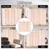 Room Divider Panel Wooden Room Divider Wall,5.6FT Tall Room Divider with Shelves,Folding Privacy Screens 67 In for Room Separation Home Office Bedroom - 4 of 4