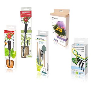 Tierra Garden Plant Deluxe 5 Piece Kit - Two Plant Alarms, one Grow Light, Grooming Kit and Spike Water Kit - 1 of 4