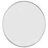 Aghana Digitals 16-inch Round Silver Synthetic Glass Wall Mirror with Matte Finish - Indoor - 3 of 4
