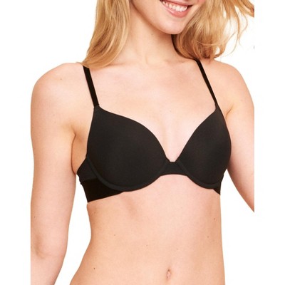 thumbnail image 2 of 2-Pack Aerie Sasha Push Up Bras Size 32B Black Underwire Plunge Nylon Spandex 2 of 6