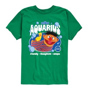 Boys' - Sesame Street - Ernie Aquarius Short Sleeve Graphic T-Shirt - 1 of 4