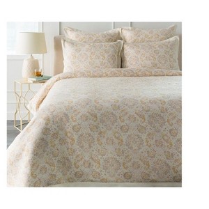Mark & Day Vrgorac 68"W x 86"L,20"W x 26"L Traditional Light Gray Bedding - 1 of 4