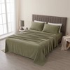 Cotton Blend Flannel Sheet Set - Isla Jade - 2 of 4