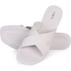 ROXONI Women Slippers Shower Pool Sandals Criss Cross Bathroom Quick Drying Slippers - 3 of 4