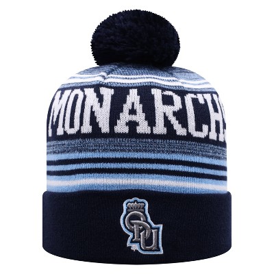 NCAA Old Dominion Monarchs Men's Rupture Knit Cuffed Beanie with Pom