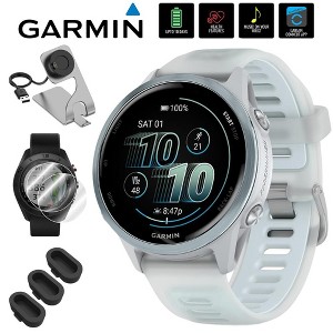 Garmin Forerunner 570 42mm GPS Smartwatch, Aluminum + Accessories Bundle - 1 of 4