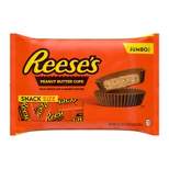 Reese's Halloween Chocolate Peanut Butter Cups Jumbo Bag Snack Size - 19.5 oz