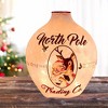 Stony Creek 7.5 Inch Jolly Holiday Pre-Lit Glass Electric Christmas Novelty Sculpture Lights - 2 of 4