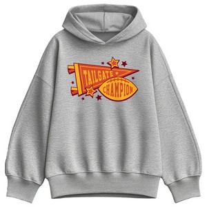 Women's Instant Message Tailgate Champions  - Athletic Heather - X-Large - 1 of 2