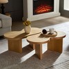 Bella Depot Modern Butterfly 31.49" Coffee Table - 3 of 4