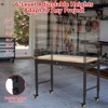 48"x24" Adjustable Rolling Workbench, Heavy Duty Work Bench with Power Outlets, Lights - 3 of 4