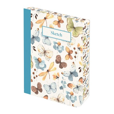 Butterflies Sketch Book - by  Arcturus Publishing Limited (Paperback)