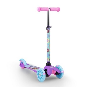 Gabby's Dollhouse 3-Wheel Tilt & Turn Scooter with Light-Up Wheels – Wide and Sturdy Deck - 1 of 4