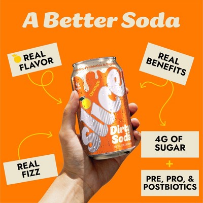 Slice Orange Dirty Soda - 12 fl oz