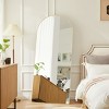 Arched Full Length Mirror 71"x30", Large Fiberglass Floor Mirror with Stand or Leaning Against Wall for Bedroom-The Pop Home - 2 of 4