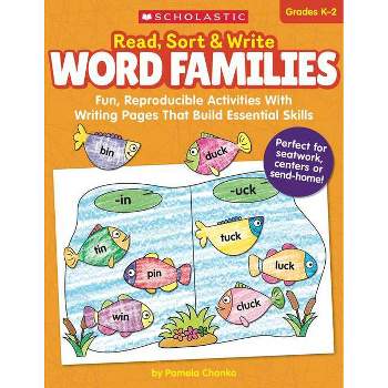 Read, Sort & Write: Word Families - by  Pamela Chanko (Paperback)
