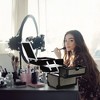 Byootique Makeup Train Case Cosmetic Organizer w/ Mirror Artist - 4 of 4