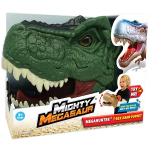 Dragon-i: Mighty Megasaur - Megahunter T-Rex Hand Puppet - Green
