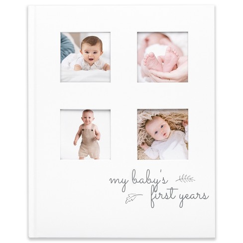 Pearhead hello Baby Baby Memory Book - Gray : Target