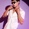 Campus Sutra Men Men's White Printed Regular Fit Casual Shirt - 2 of 3