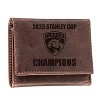Evergreen NHL Florida Panthers Brown Leather Trifold Wallet Officially Licensed with Gift Box - 2 of 2