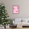 Stupell Industries Pink Say It Ain't Snow Black Framed Giclee Art - 2 of 4