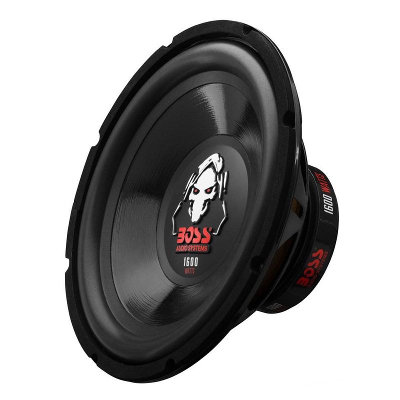 Boss Audio Systems P12SVC Phantom 12 Inch 1600 Watt 4 Ohm Single Voice Coil Car Audio Power Stereo Subwoofer Speaker with Polypropylene Cone, 2 of 6