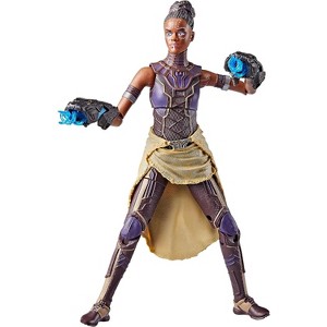 Marvel Legends Shuri 6-Inch Action Figure | Black Panther MCU Collectible with Vibranium Gauntlets - 1 of 4