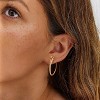 Dainty Gold Snake Earrings for Women 18K Gold Plated Dainty Snake Huggie Hoop Earrings Small Tiny Minimalist Snake Hoop Huggie Earrings Snake Jewelry - 4 of 4