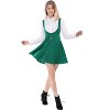 INSPIRE CHIC Women's Button Overalls Pinafore Suspenders Skirt - 3 of 4