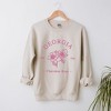 Simply Sage Market Women's Graphic Sweatshirt Embroidered Georgia Cherokee Rose - PINK - 3 of 4