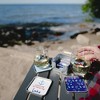 Pavilion Gift Company - Lake - 4" Coaster Set (4 Piece) - Coasters - 2 of 4