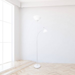 Simple Designs 71.5" Traditional Floor Lamp with Adjustable Light - 1 of 4