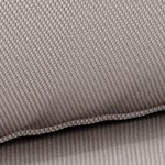 tan cushions/brown frame