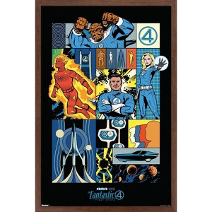 Trends International Marvel Fantastic Four: First Steps (2025) - Comic Panel Framed Wall Poster Prints - 1 of 4