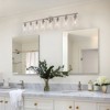 BAOURE Modern Vanity Light, Bathroom Light Fixtures for Expansive Bathrooms, Wall Lamp with Clear Glass for Mirror, Living Room - 3 of 4