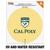 Cal Poly Primary Logo Automotive Car Window Locker Circle Bumper Sticker - 2 of 4