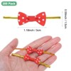 Unique Bargains Polyester Multipurpose Use Durable Flexible Gift Wrap Bows 200 Pcs - 3 of 4
