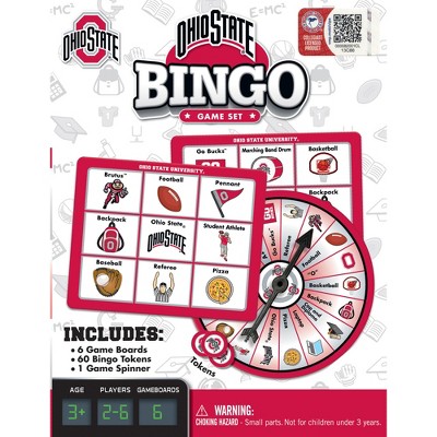 MasterPieces Officially Licensed NCAA Ohio State Buckeyes Bingo Game