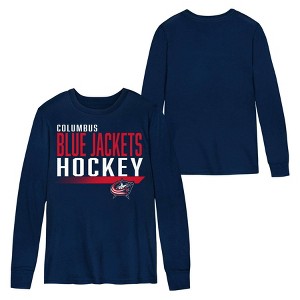 NHL Columbus Blue Jackets Boys' Long Sleeve T-Shirt - 1 of 3