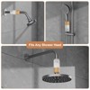 Vitamin C & Aromatherapy Skincare Spa Shower Head with Handheld, Pink Filtered Showerhead for Hard Water - 3 of 4
