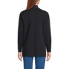 Lands' End Women's Cotton Half Milano Open Cardigan Sweater - 2 of 3