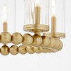 Quorum Lighting Lee Boulevard 6 - Light Chandelier in  Aged Brass - 3 of 4