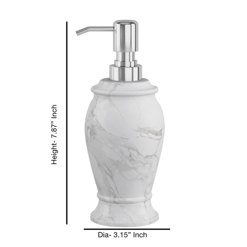 Compton Liquid Soap Dispenser - Nu Steel, 3 of 7