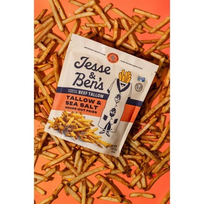 Jesse & Ben's Tallow & Sea Salt House-Cut Fries - 14oz